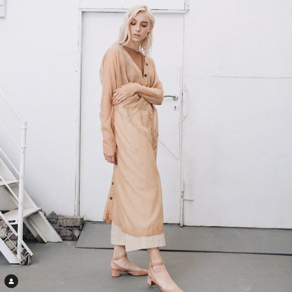 Lera Pivovarona Limited Edition Raya Cardigan - Sheer Dress / Layer